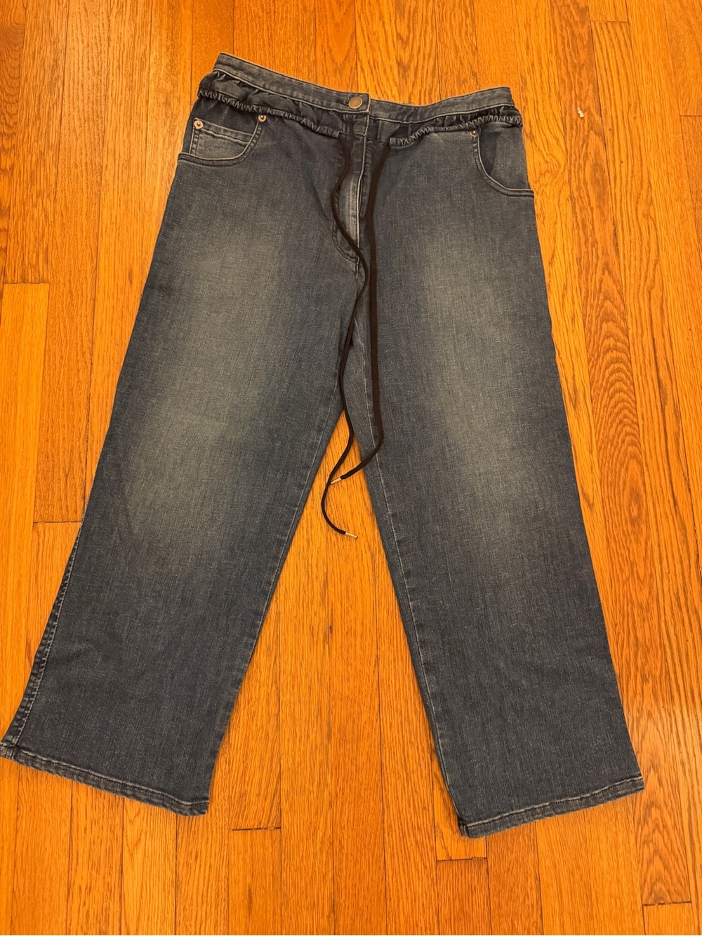 Rachel Comey crop Relaxed Dark Blue Jeans, new never worn!